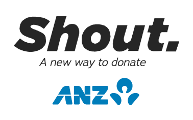 Shout for good info logo